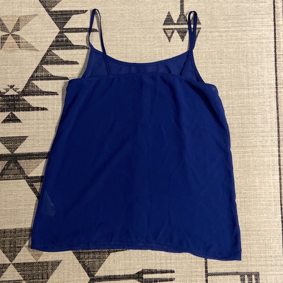 Esmara Royal Blue See-Thru Tank Top - Picture 3 of 3